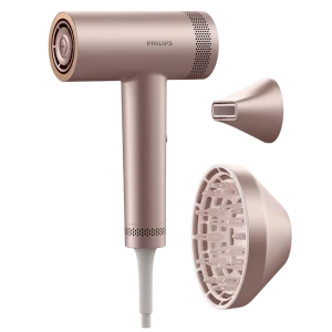 Uscător de păr Philips BHD837/10, 1400W, Roz