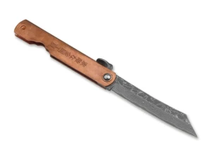 Нож higo irogane damascus bo-01pe315 — дамасская сталь, традиционный стиль