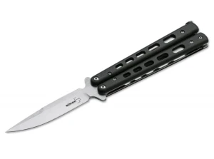Нож böker plus balisong g10 large bo-06ex012 — балисонг с рукоятью g10