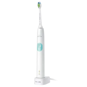 Электрическая звуковая зубная щетка philips hx6807/24, белый