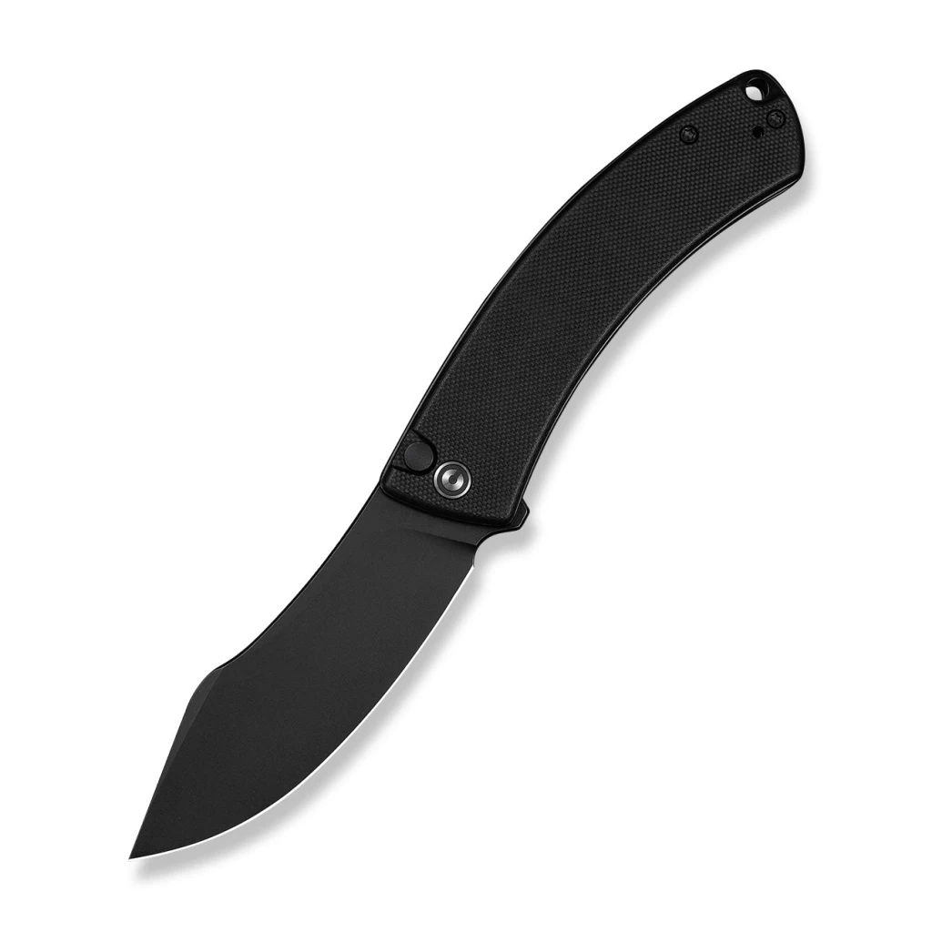 Cuțit pliabil, civivi, outlaw muk c24079-1, lamă 14c28n 3.47 inch, mâner g10 negru, blocare cu buton 2