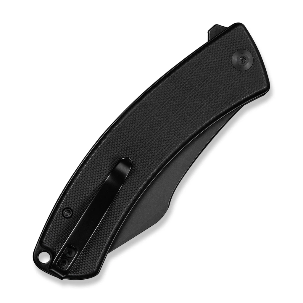 Cuțit pliabil, civivi, outlaw muk c24079-1, lamă 14c28n 3.47 inch, mâner g10 negru, blocare cu buton 6