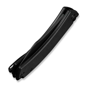 Cuțit pliabil, civivi, outlaw muk c24079-1, lamă 14c28n 3.47 inch, mâner g10 negru, blocare cu buton Thumbnail 7