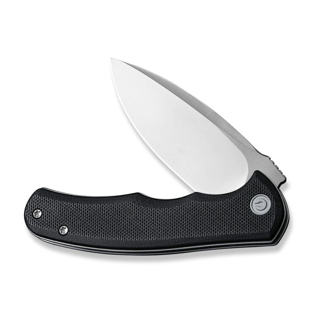 Cuțit pliabil, civivi, mini praxis c18026c-2, lamă d2 2.98 inch, mâner g10, liner lock 3