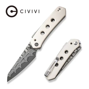 Складной нож, civivi, vision fg c22036-ds1, дамасская сталь 3.54 дюйма, рукоять g10, замок superlock