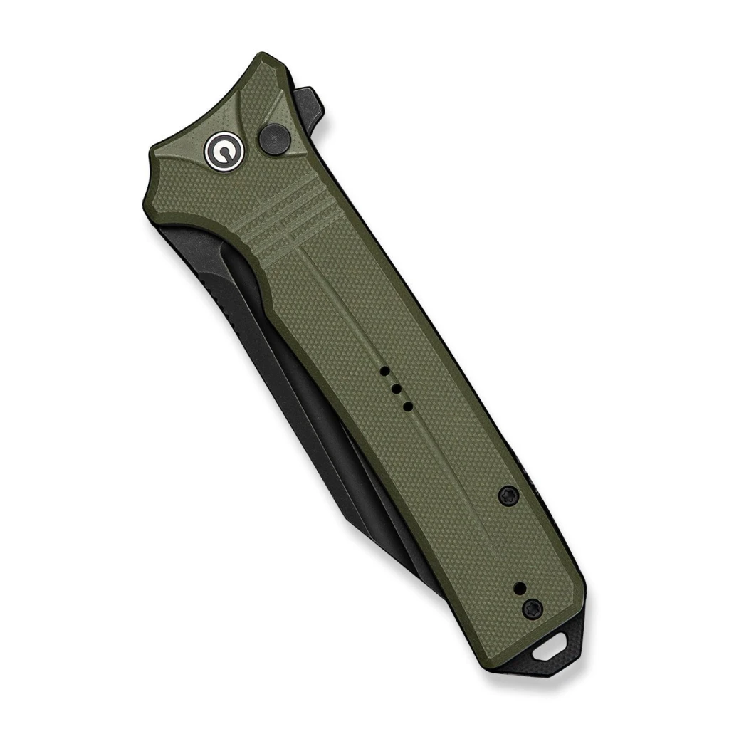 Cuțit pliabil, civivi, neurohaptic c23080-3, lamă nitro-v 3.74 inch, mâner g10, button lock 4