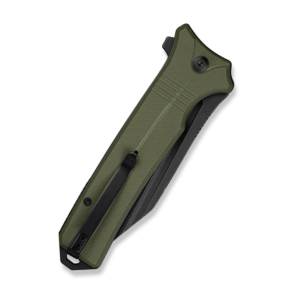 Cuțit pliabil, civivi, neurohaptic c23080-3, lamă nitro-v 3.74 inch, mâner g10, button lock 5