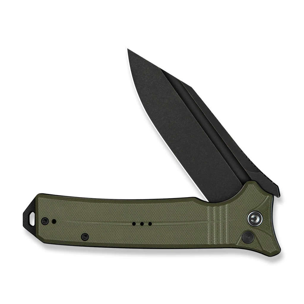 Cuțit pliabil, civivi, neurohaptic c23080-3, lamă nitro-v 3.74 inch, mâner g10, button lock 3
