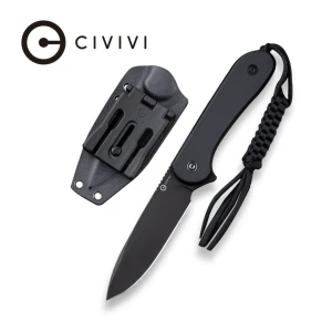 Нож с фиксированным клинком, civivi, fixed blade elementum c2105a, d2, рукоять g10, ножны kydex