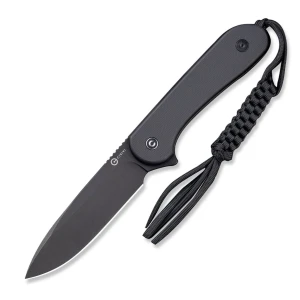 Нож с фиксированным клинком, civivi, fixed blade elementum c2105a, d2, рукоять g10, ножны kydex Thumbnail 8
