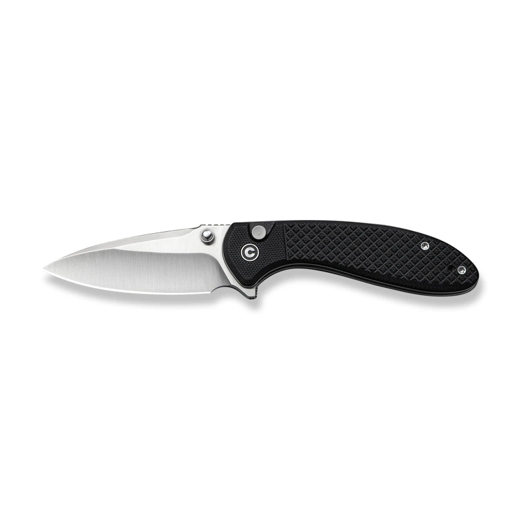 Cuțit pliabil, civivi, faeger c24031-1, lamă 14c28n 2.98 inch, mâner g10 negru, button lock 2
