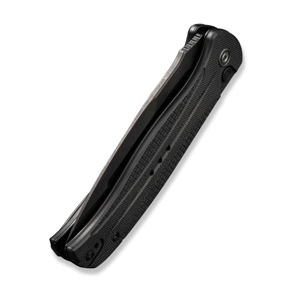 Cuțit pliabil, civivi, incindie c23053-1, lamă 14c28n 3.48 inch, mâner g10, blocare cu buton 5