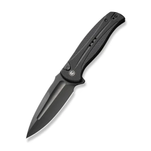 Cuțit pliabil, civivi, incindie c23053-1, lamă 14c28n 3.48 inch, mâner g10, blocare cu buton Thumbnail 14