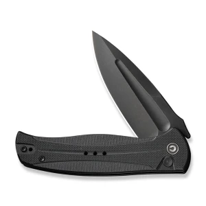Cuțit pliabil, civivi, incindie c23053-1, lamă 14c28n 3.48 inch, mâner g10, blocare cu buton Thumbnail 15