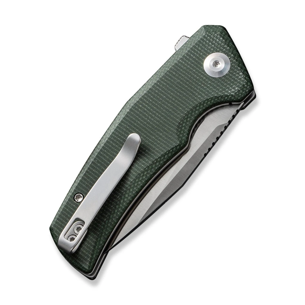 Cuțit pliabil, civivi, regulatron c23006-2, lamă nitro-v 2.98 inch, mâner micarta, liner lock 4