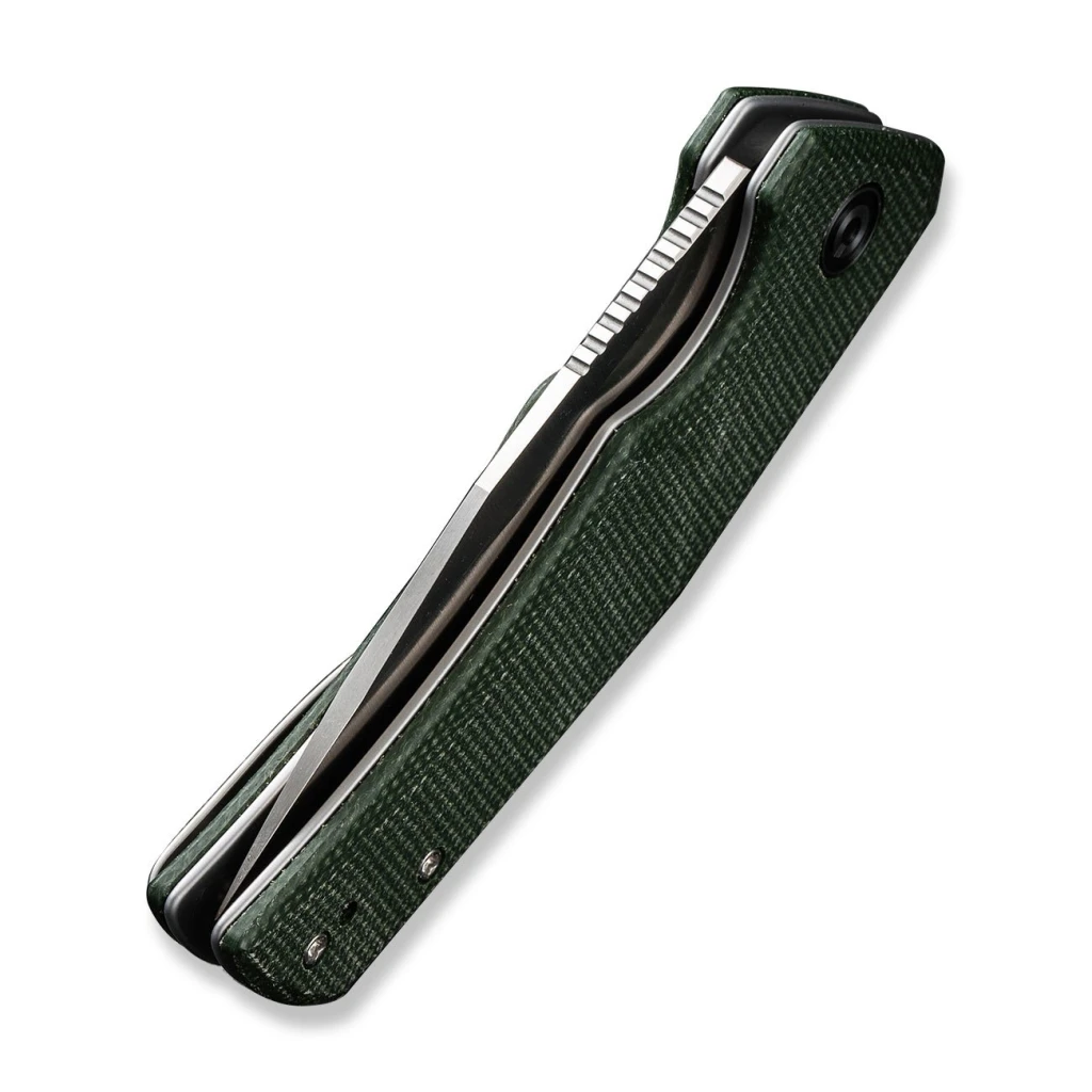 Cuțit pliabil, civivi, regulatron c23006-2, lamă nitro-v 2.98 inch, mâner micarta, liner lock 5
