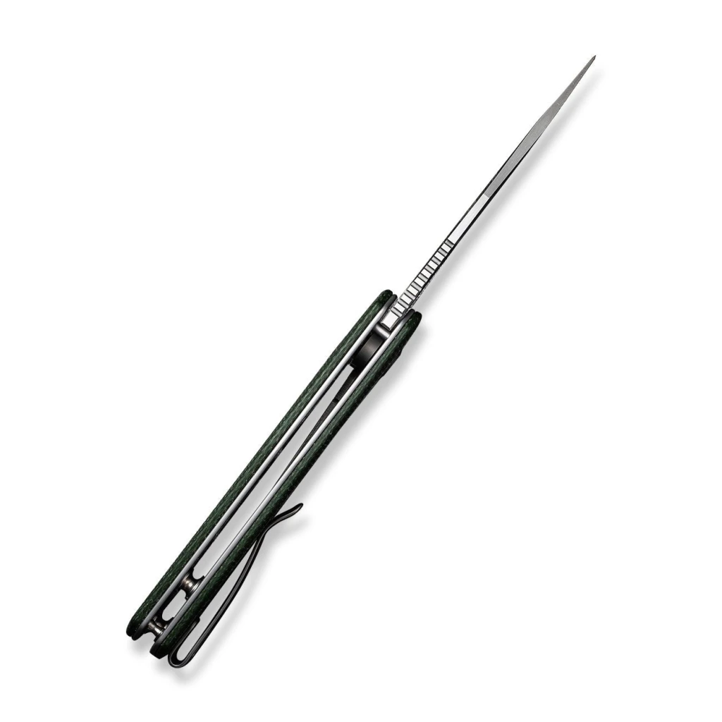 Cuțit pliabil, civivi, regulatron c23006-2, lamă nitro-v 2.98 inch, mâner micarta, liner lock 6