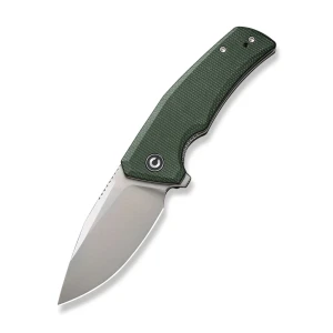 Cuțit pliabil, civivi, regulatron c23006-2, lamă nitro-v 2.98 inch, mâner micarta, liner lock Thumbnail 13