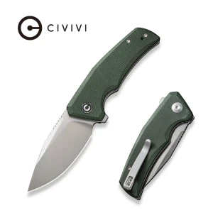 Складной нож, civivi, regulatron c23006-2, сталь nitro-v 2.98 дюйма, рукоять micarta, liner lock