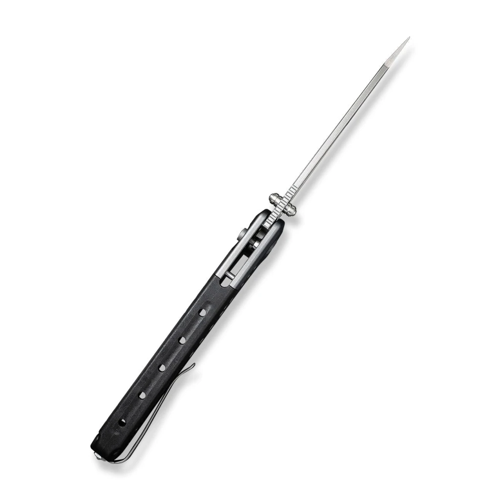 Cuțit pliabil, civivi, sentinel strike c22025b-2, lamă k110 94mm, mâner aluminiu, blocare tip button lock 5