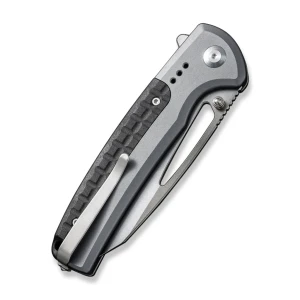 Cuțit pliabil, civivi, sentinel strike c22025b-2, lamă k110 94mm, mâner aluminiu, blocare tip button lock Thumbnail 3
