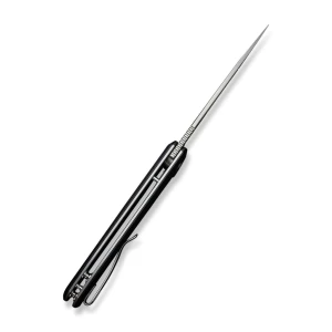Cuțit pliabil, civivi, savant c20063b-ds1, lamă damasc 3.47 inch, mâner inox g10 fibră de carbon, blocare frame lock Thumbnail 9