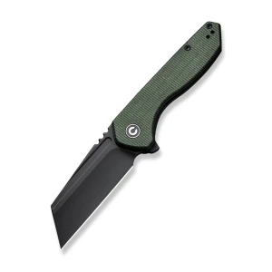 Cuțit pliabil, civivi, exone c23036-3, lamă nitro-v 2.94 inch, mâner micarta, liner lock Thumbnail 14