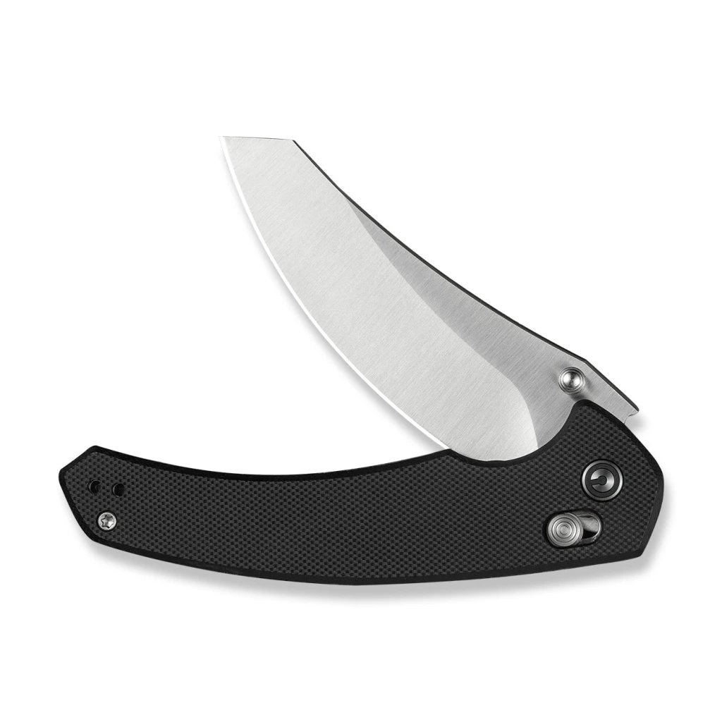 Cuțit pliabil, civivi, sixgill c24050-1, lamă nitro-v 3.41 inch, mâner g10, crossbar lock 3