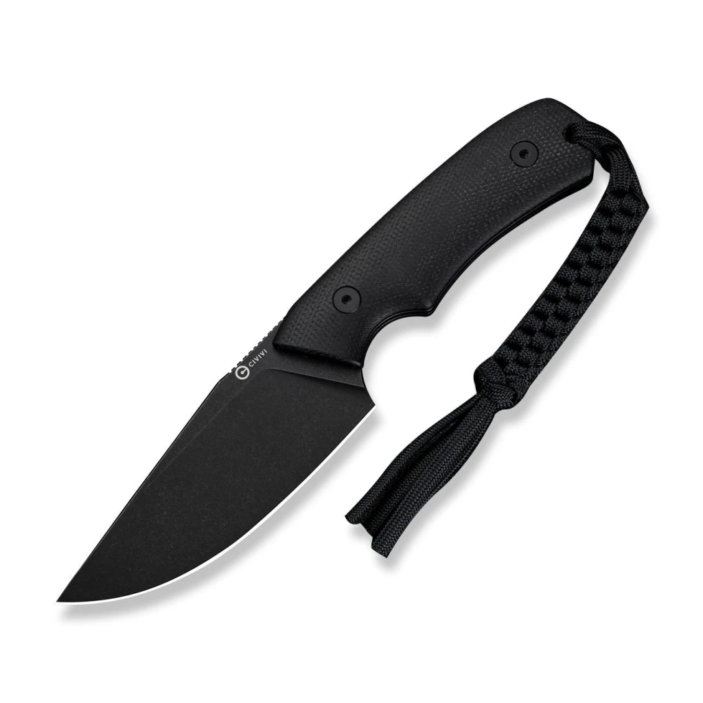 Нож с фиксированным клинком, civivi, gander c24058b-2, сталь 14c28n, рукоять микарта, ножны kydex 12
