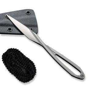 Cuțit cu lamă fixă, civivi, d-art c21001-1, d2, compact, teacă kydex Thumbnail 3