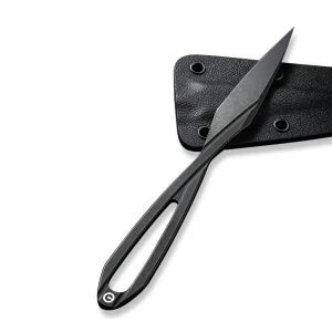 Cuțit cu lamă fixă, civivi, d-art c21001-2, d2, teacă kydex, design ostap hel Thumbnail 4