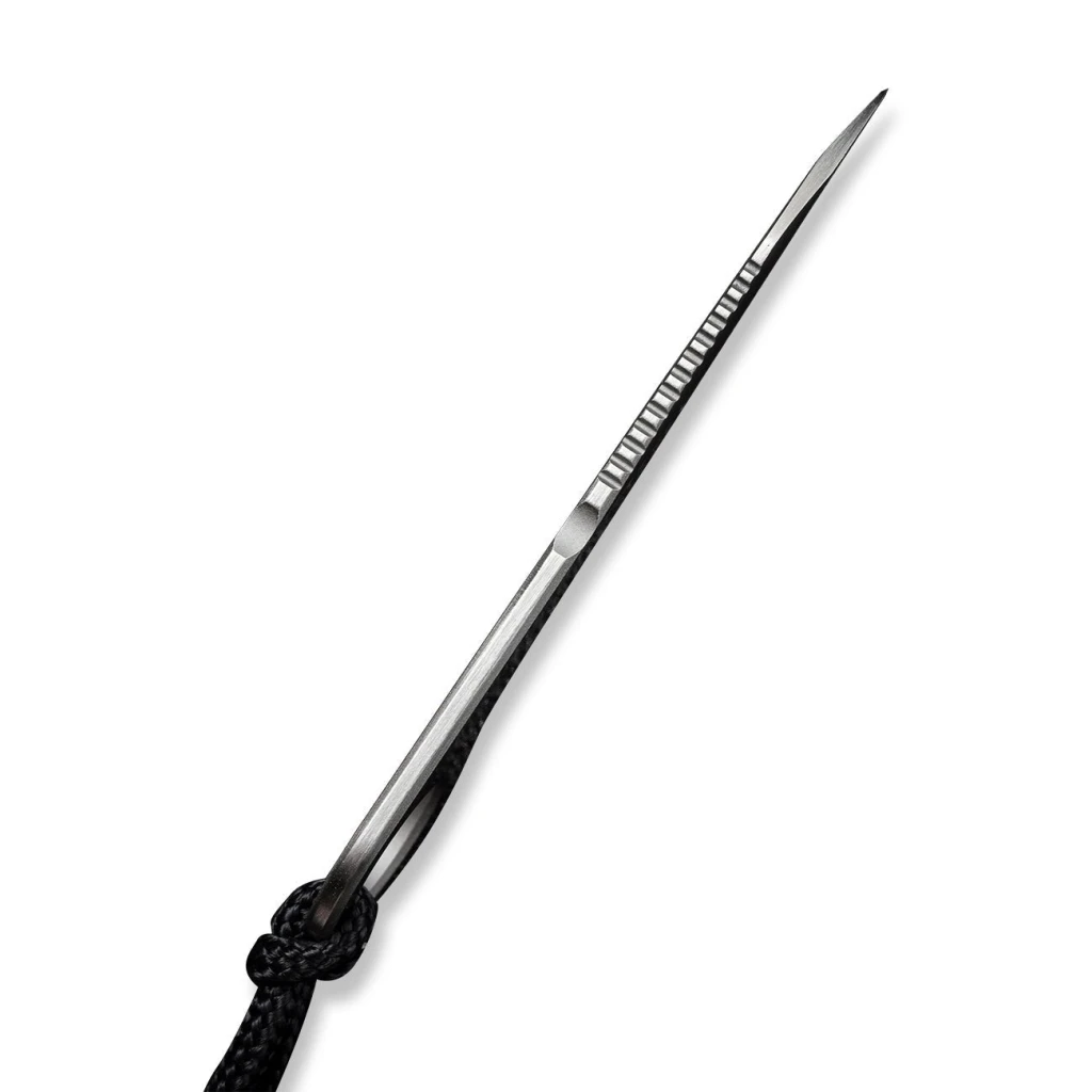 Cuțit cu lamă fixă, civivi, gramis c23004-2, oțel 14c28n, profil sheepsfoot, greutate 4.7g 5