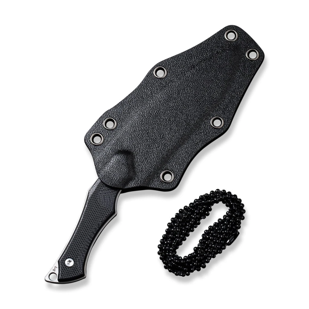 Cuțit cu lamă fixă, civivi, vaquita ii c047c-1, nitro-v, g10, kukri, 3.2 inch 5