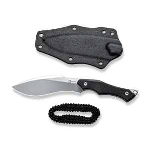 Cuțit cu lamă fixă, civivi, vaquita ii c047c-1, nitro-v, g10, kukri, 3.2 inch Thumbnail 13