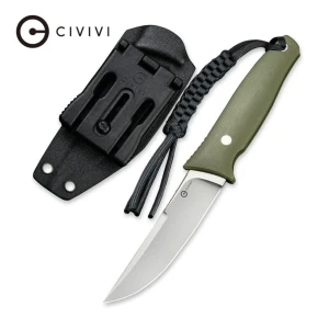 Нож с фиксированным клинком, civivi, tamashii c19046-2, d2, рукоять g10, ножны kydex, дизайн bob terzuola