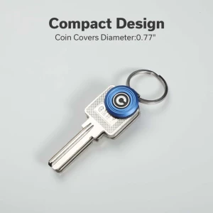 Органайзер для ключей, civivi, key coin c23056-2, алюминий синий, стальное кольцо, дизайн ostap hel Thumbnail 7