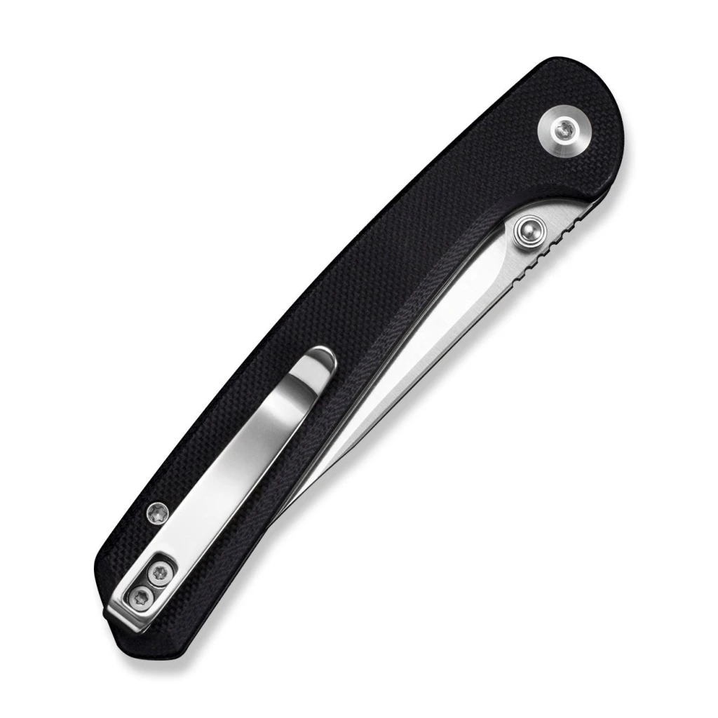 Складной нож, sencut, skelfin s25007-2, сталь 9cr18mov 3.3 дюйма, рукоять g10 черная, button lock 5