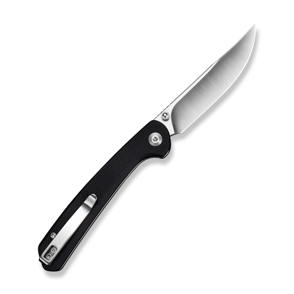 Складной нож, sencut, skelfin s25007-2, сталь 9cr18mov 3.3 дюйма, рукоять g10 черная, button lock 15