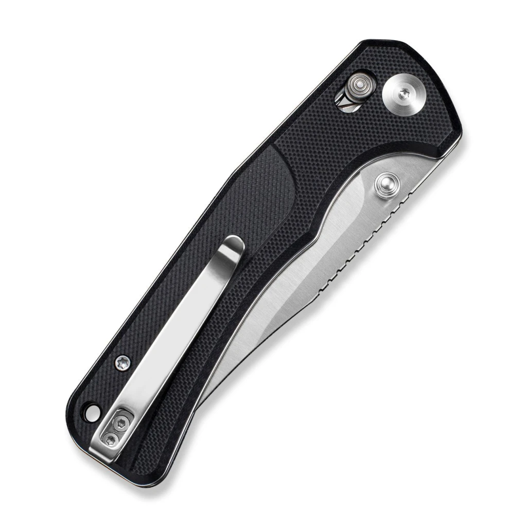 Нож тактический, sencut, slybolt s25001-1, сталь 9cr18mov 3.59 дюйма, рукоять g10 черная, замок crossbar lock 5