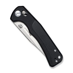 Нож тактический, sencut, slybolt s25001-1, сталь 9cr18mov 3.59 дюйма, рукоять g10 черная, замок crossbar lock Thumbnail 4