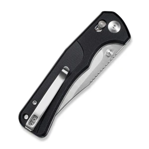 Нож тактический, sencut, slybolt s25001-1, сталь 9cr18mov 3.59 дюйма, рукоять g10 черная, замок crossbar lock Thumbnail 5