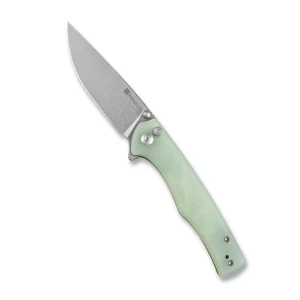 Складной нож, sencut, crowley s21012-1, сталь d2 3.48 дюйма, рукоять g10, кнопочный замок Thumbnail 3