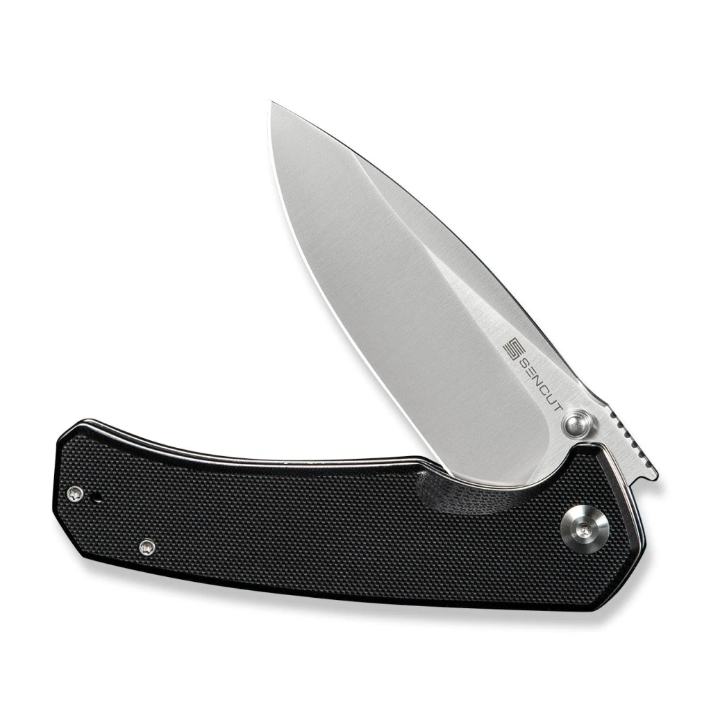 Складной нож, sencut, skarnax s24025-1, сталь 9cr18mov 3.79 дюйма, рукоять g10, лайнер-лок 2