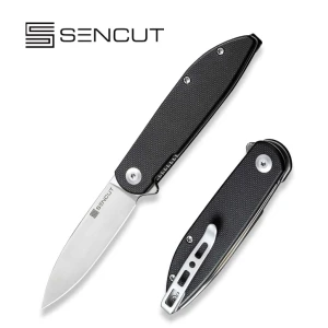 Флиппер-нож, sencut, bocll ii s22019-1, сталь d2 2.96 дюйма, рукоять g10, лайнер-лок Thumbnail 11