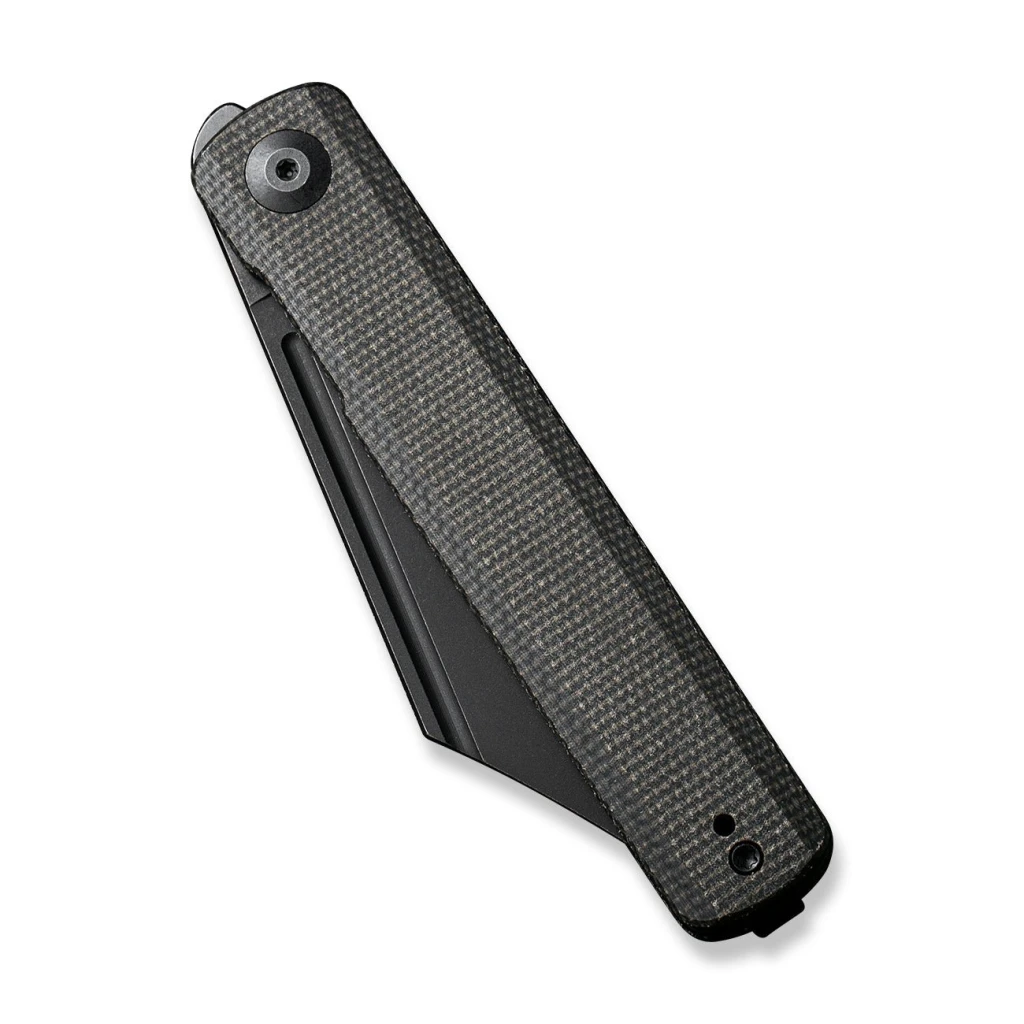 Cuțit front flipper, sencut, bronte sa08f, lamă 9cr18mov 85.8mm, mâner canvas micarta, liner lock 7