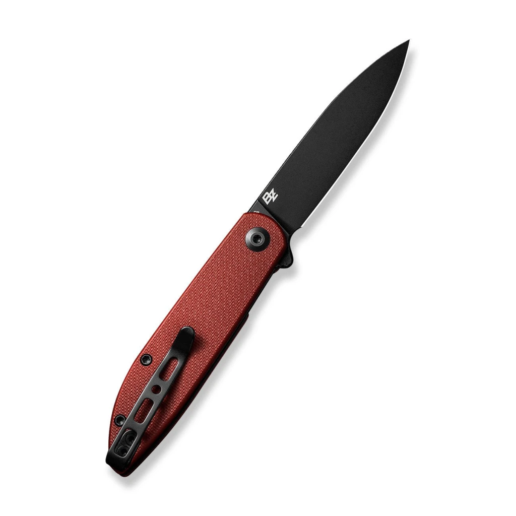 Флиппер-нож, sencut, bocll ii s22019-3, сталь d2 2.96 дюйма, рукоять g10 бордовая, лайнер-лок 9