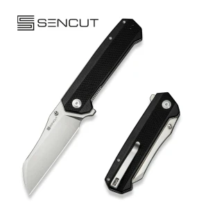 Cuțit pliabil, sencut, draxor s24035-1, lamă 9cr18mov 3.7 inch, mâner g10, liner lock