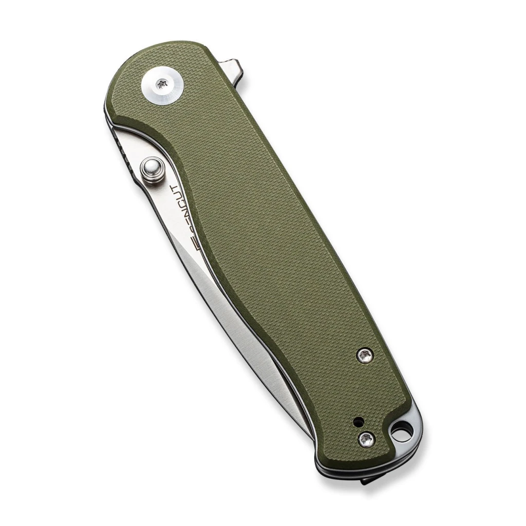 Cuțit pliabil, sencut, errant s23054b-2, lamă 9cr18mov 3.45 inch, mâner g10, liner lock 3