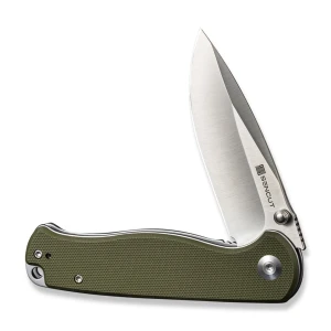 Cuțit pliabil, sencut, errant s23054b-2, lamă 9cr18mov 3.45 inch, mâner g10, liner lock Thumbnail 2