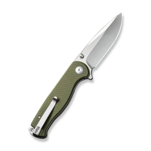 Cuțit pliabil, sencut, errant s23054b-2, lamă 9cr18mov 3.45 inch, mâner g10, liner lock Thumbnail 12